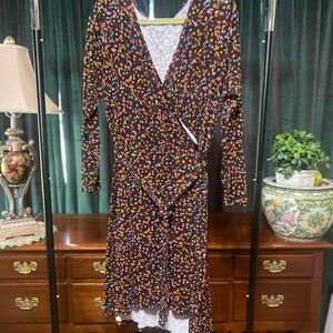 Ava & Viv Multicolor Long Sleeve Dress
